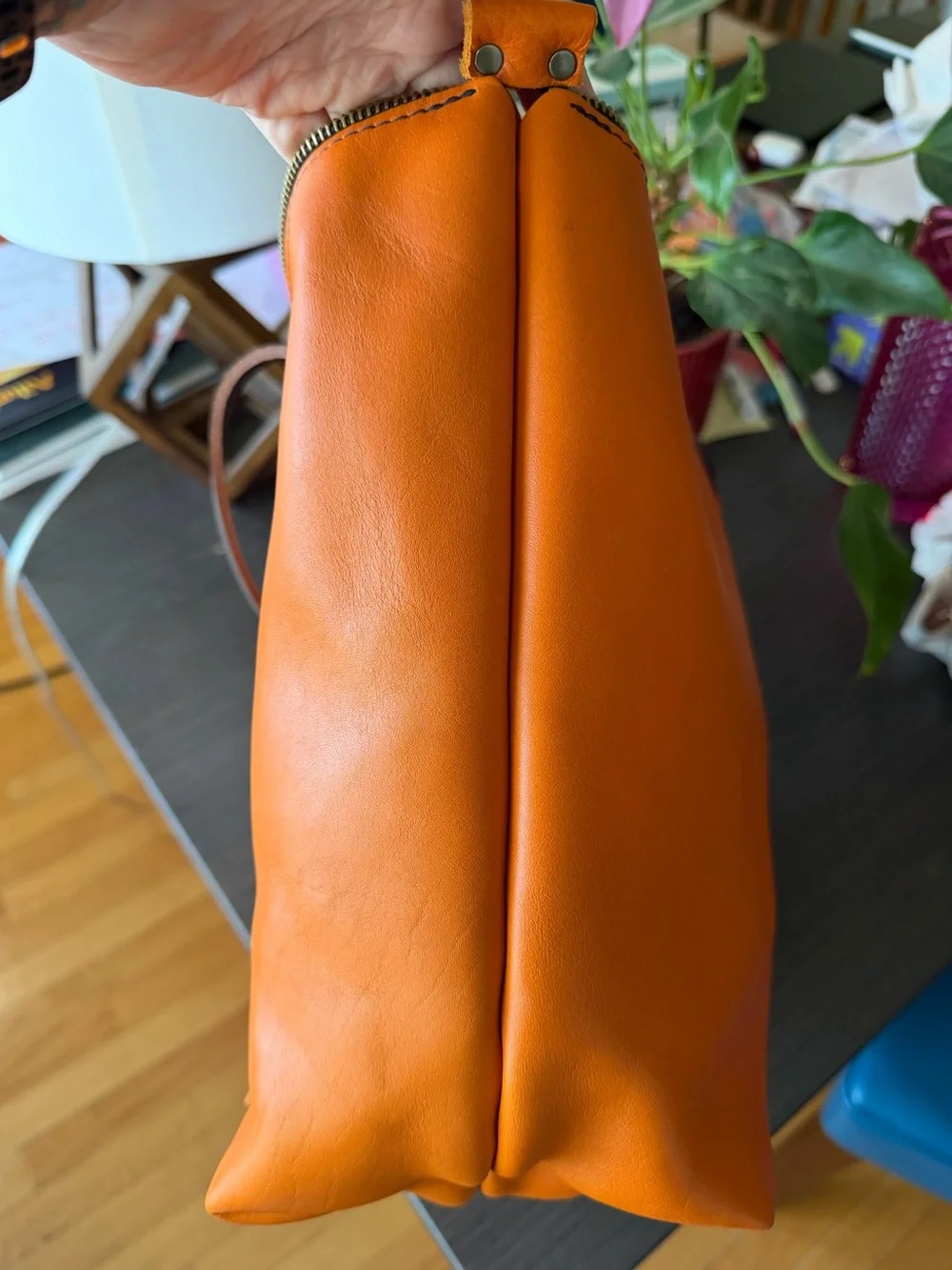 Portland Leather Satsuma Large Zip Tote